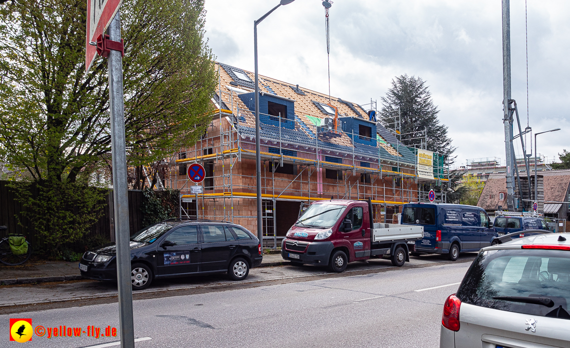 26.04.2023 - Burgfotos von der Baustell Niederalmstraße 16 in Neuperlach